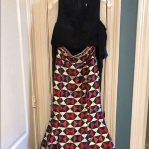 Two Piece Prom Dress